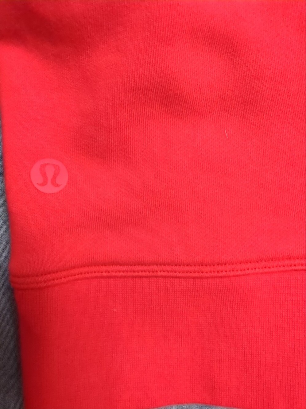 Lululemon Team Canada Olympics Perfectly Oversized Crew Red Sweatshirt Size 10 - Picture 6 of 10